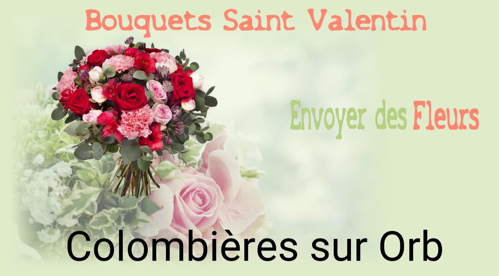 Roses de Saint-Valentin livrées à Colombières-sur-Orb